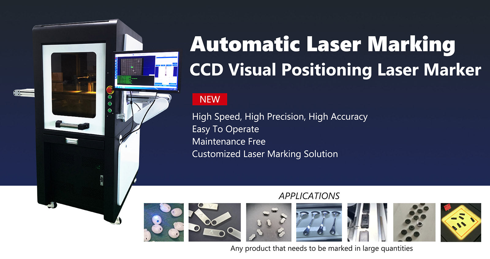CCD Visual Positioning Marking Machine